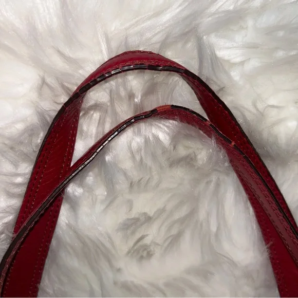 Etienne Aigner Tucson Handbag Style 70316 in Garnet - Picture 10 of 12